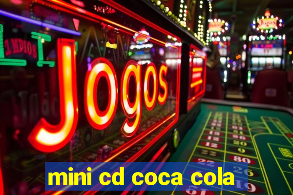 mini cd coca cola